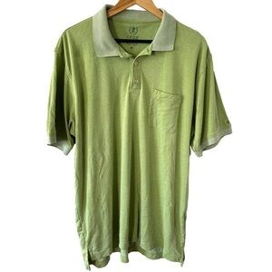 IZOD green polo